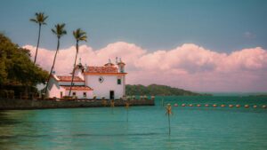 Free stock photo of clouds, coastal architecture, historic church